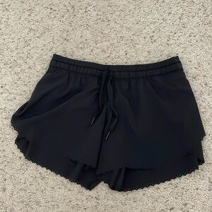 Black lululemon shorts